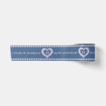coração personalizado de aniversário de casamento 