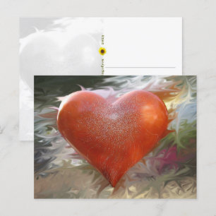 Coração Vermelho de São Francisco - cartão postal