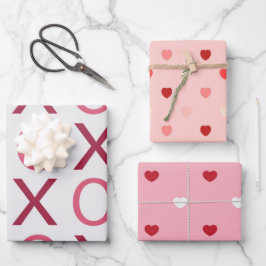 Coração Vermelho Rosa Xo Xo