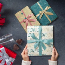 Corações Adoráveis Verdes e Beige 3