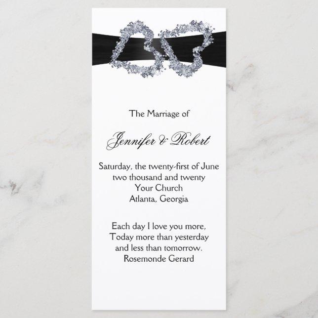 Corações Brilhantes: Programa Fita Negra e Diamant (Frente)