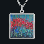 Corações Colar Esterlho<br><div class="desc">Amor corações Necklace</div>
