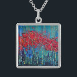 Corações Colar Esterlho<br><div class="desc">Amor corações Necklace</div>