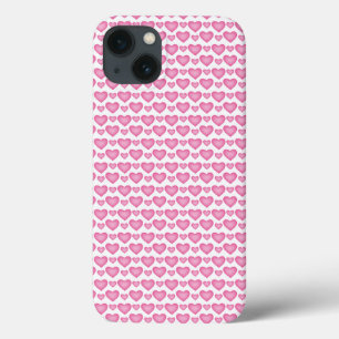 Corações Cor-de-Rosa Bonitos - capas de iphone de 