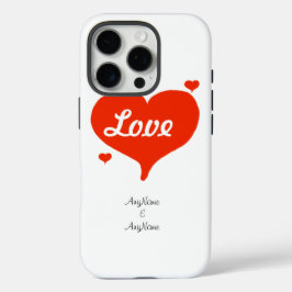 Corações de Amor do Dia dos Namorados PERSONALIZAR