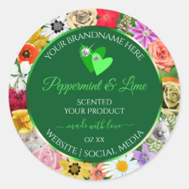 Corações de Corações Bonitos com Etiquetas de Prod