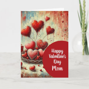 Corações de namorados para a placa de Cartões de n