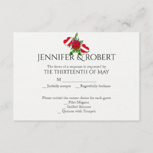 Corações de Rockabilly e Cartão de Resposta de Cas