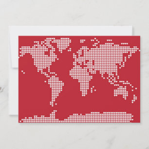 Corações do Mapa Mundial