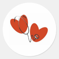 Corações e Etiquetas Estetoscópicas