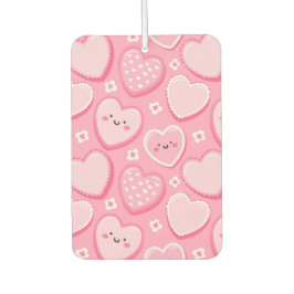 Corações e flores cor-de-rosa, cor-de-rosa, com ca