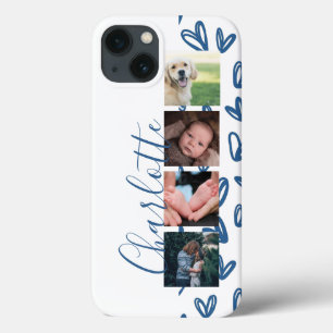 Corações Personalizadas de Colagem de Fotos