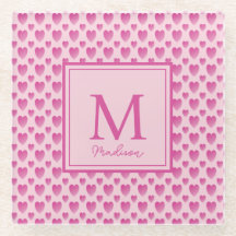 Corações Rosa Personalizados