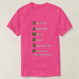 CORAÇÕES URBANOS Camiseta Unisex Rosa Hometown Mas