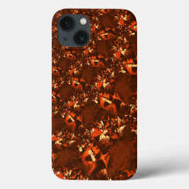 Coral acastanhado e gravado