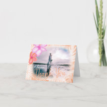 Coral, Cartões de agradecimentos de Flores de Plum