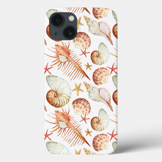 Coral Com Conchas E Caranguejos (Verso)