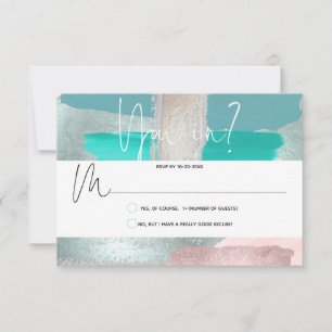 Coral de Sage RSVP do PixDezines, Bloco de Cores