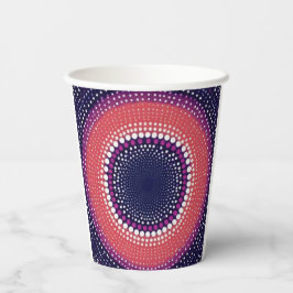 Coral, EggPlant, Magenta, Pontos de Caleidoscópio 
