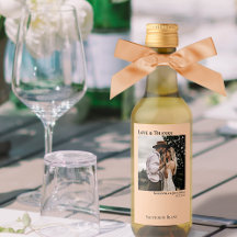 Coral Peach Casamento Foto Amor e Obrigados Mini