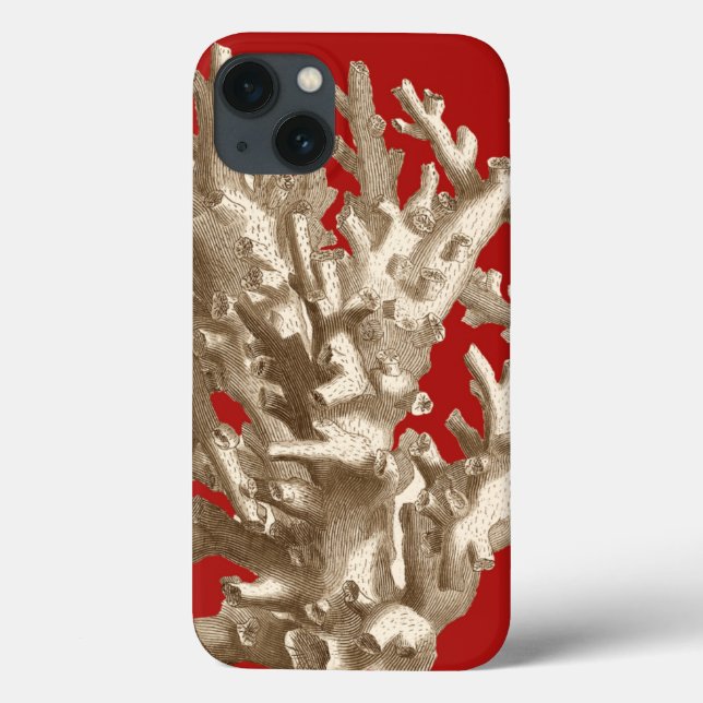 Coral Pequeno em Vermelho (Verso)