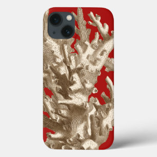 Coral Pequeno em Vermelho