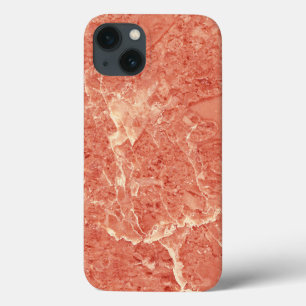 Coral Red Marble Textura