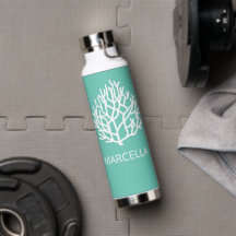 Coral Reef Custom Name Summer Beach