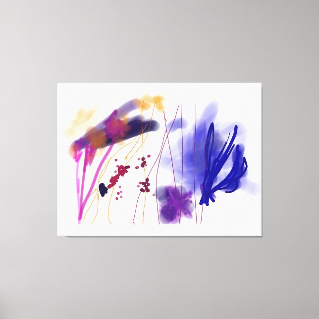 Coral Reef Stretched Canvas Print (Frente)