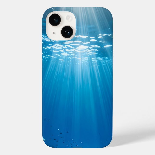 Coral Reef Sunbeams Capa de telefone (Verso)