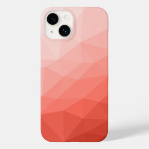 Coral rosa geométrico