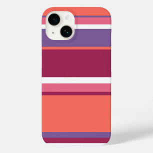 Coral vivo, vermelho e violeta