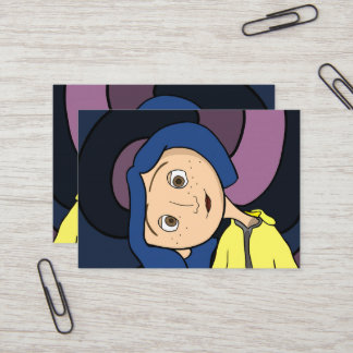 Coraline cartão de visita