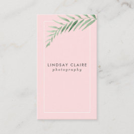 Coram os cartões de visitas botânicos