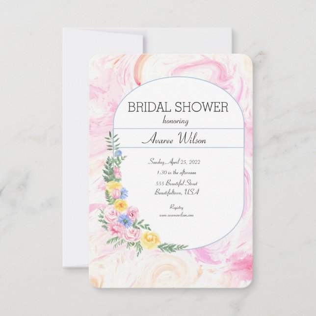 Corante aquoso Corante floral (Frente)