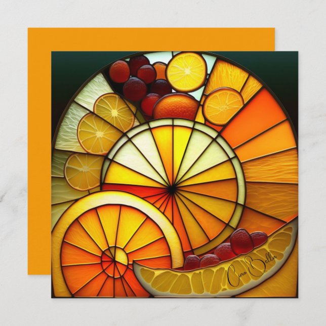 Corantes de vidro inoxidável (Frente/Verso)