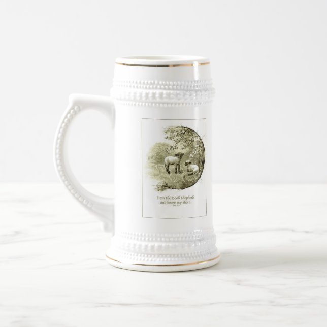 Cordeiros & caneca da escritura (Esquerda)