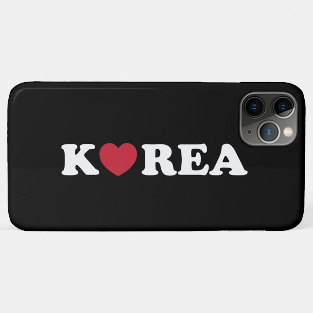 Coreia Ama capas de iphone de Casaco Coração (Verso (horizontal))