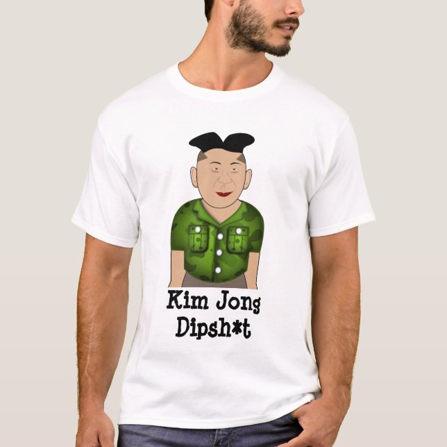 Coreia do Norte, Un de Kim Jong - camisetas (Frente)