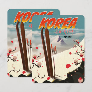 Coreia para esquiar