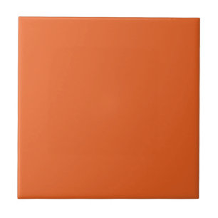 Cores assustadoras - Azulejo de cerâmica laranja p