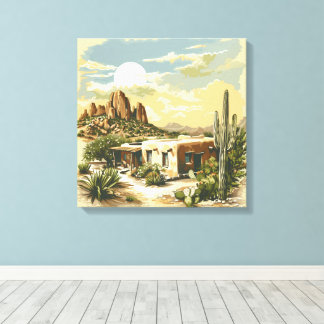 Cores da Arte de Canvas Ranch