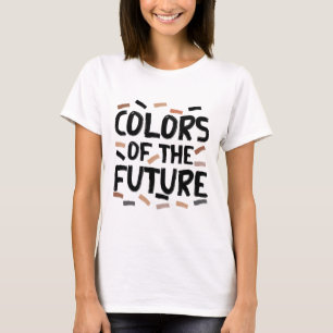 Cores Da Camiseta Do Futuro Mês Da História Negra