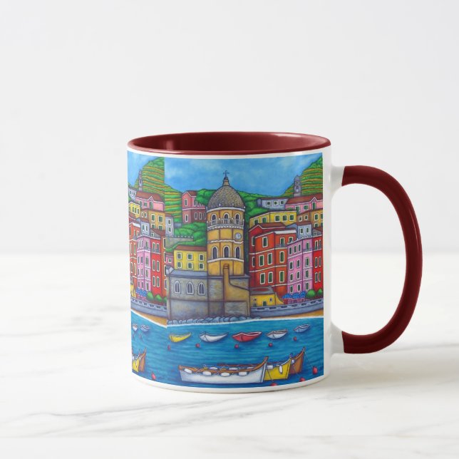 Cores da caneca de café de Vernazza (Direita)