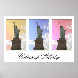 Cores da Liberdade / Estátua da impressão da Liber