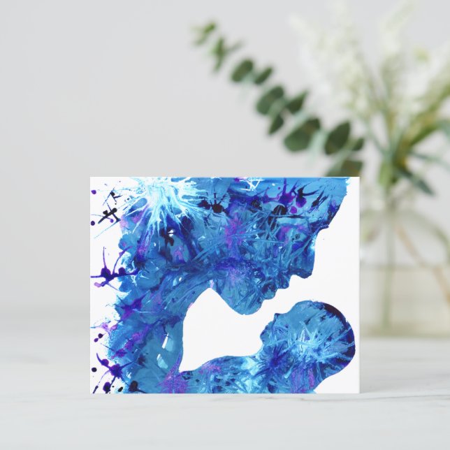 Cores d'água da Madonna e Criança da Natividade (Em pé/Frente)