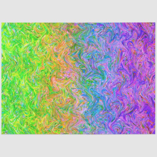 Cores de Fluidos de Papel Tecidos (Frente )