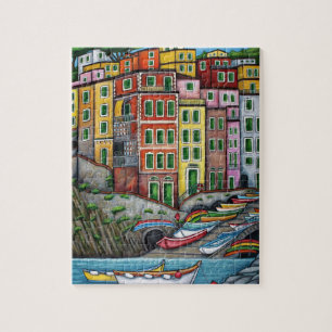 Cores de Riomaggiore, quebra-cabeça de Cinque