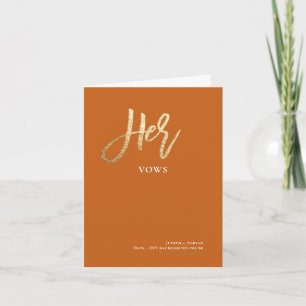 Cores DIY Chic Cartão de Promessas Dourado Falso