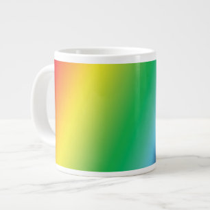 cores do arco-íris do orgulho igualitário - caneca